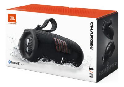 Parlante Bluetooth JBL Charge 6 Negro Waterproof ORIGINAL -- Parlante Bluetooth JBL Charge 6 Negro Waterproof ORIGINAL --
