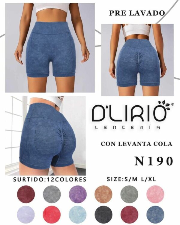 Calza Corta Mod Premium Push Upp  (LIRIO)
