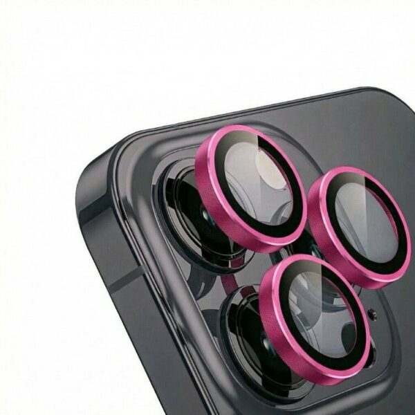 Protector Camara Liso iPhone 17 Pro Max Rosa