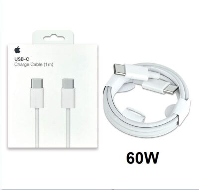 Cable iPhone Tipo ''C'' a Tipo ''C''  60W Rep Original Box