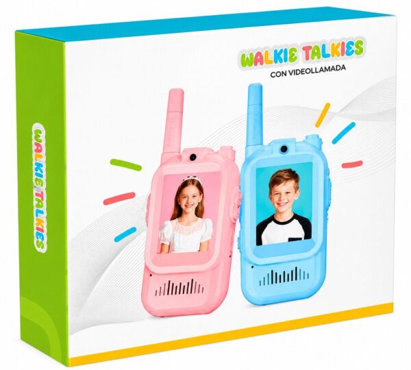 Walkie Talkies Handie Para Niños Con Cámara Videollamadas Walkie Talkies Handie Para Niños Con Cámara Videollamadas