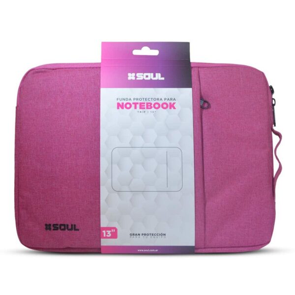 Funda Notebook 13.3'' TRIP c/Cierre + Bolsillo