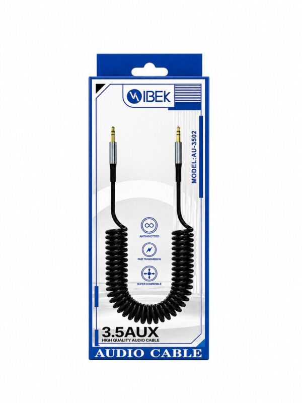 Cable Auxiliar 3,5 Espiralado