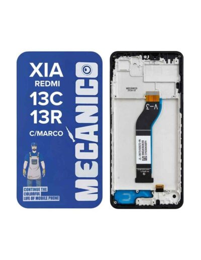 MODULO XIA REDMI 13C/13R C/MARCO -- MECANICO MODULO XIA REDMI 13C/13R C/MARCO -- MECANICO