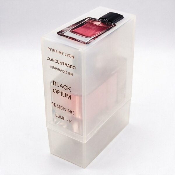 Perfume Lyon Concentrado Inspirado en Black Opium 60ml - F Perfume Lyon Concentrado Inspirado en Black Opium 60ml - F