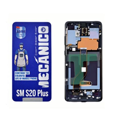MODULO SAMSUNG S20 PLUS BLACK AMM C/MARCO -- MECANICO