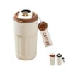 Vaso Térmico Inteligente Sensor De Temperatura 450ml Cafe