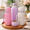 KIT Oval Glitter -Termo 1300ml + Mate + Bombilla