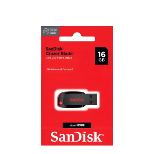 Pendrive Sandisk Cruzer Blade Cz50 16Gb Original