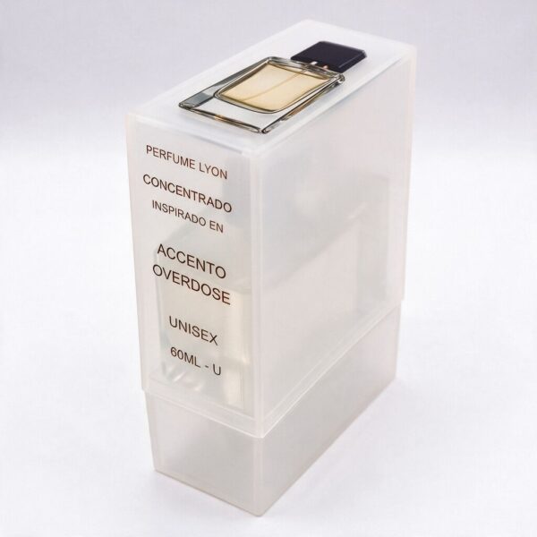 Perfume Lyon Concentrado Inspirado en Accento Overdose 60ml - U Perfume Lyon Concentrado Inspirado en Accento Overdose 60ml - U
