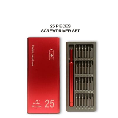 Juego De Destornilladores 25 En 1 Torx Hexagonal 2250A Juego De Destornilladores 25 En 1 Torx Hexagonal 2250A