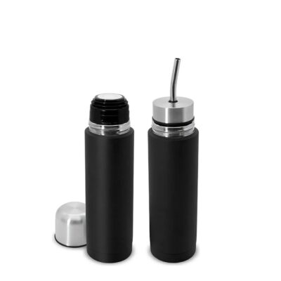 Autocebante MG-55 500ml NEGRO Mate Listo / Termo (2 en1) 500ml Negro