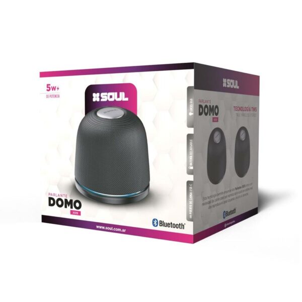 Parlante Magsafe Domo XS15 5W - Gris - Marca Soul