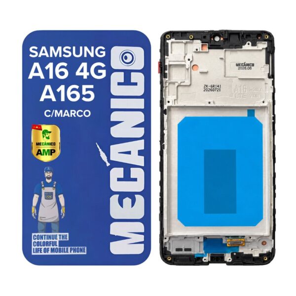MODULO SAM A16 4G/A165 C/MARCO -- MECANICO
